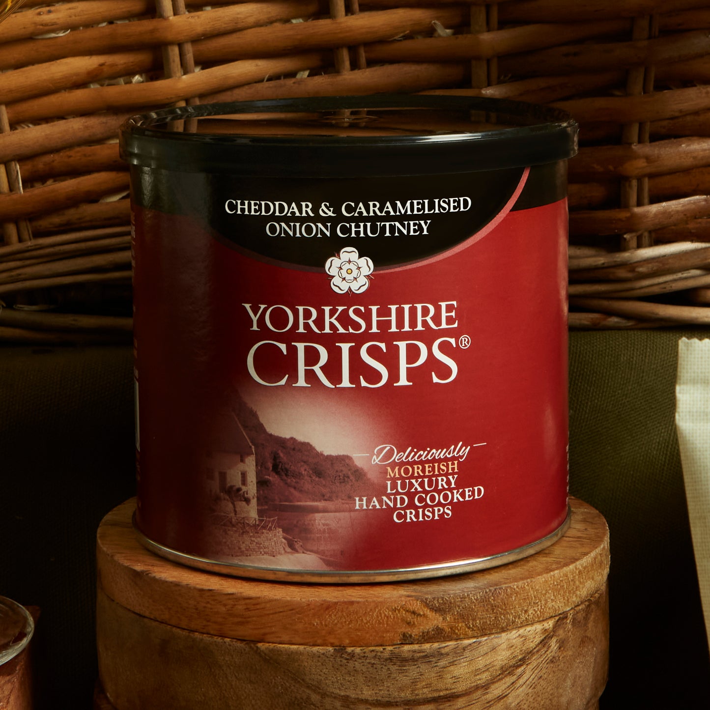 Savoury Yorkshire Cheddar & Onion Crisps for Christmas