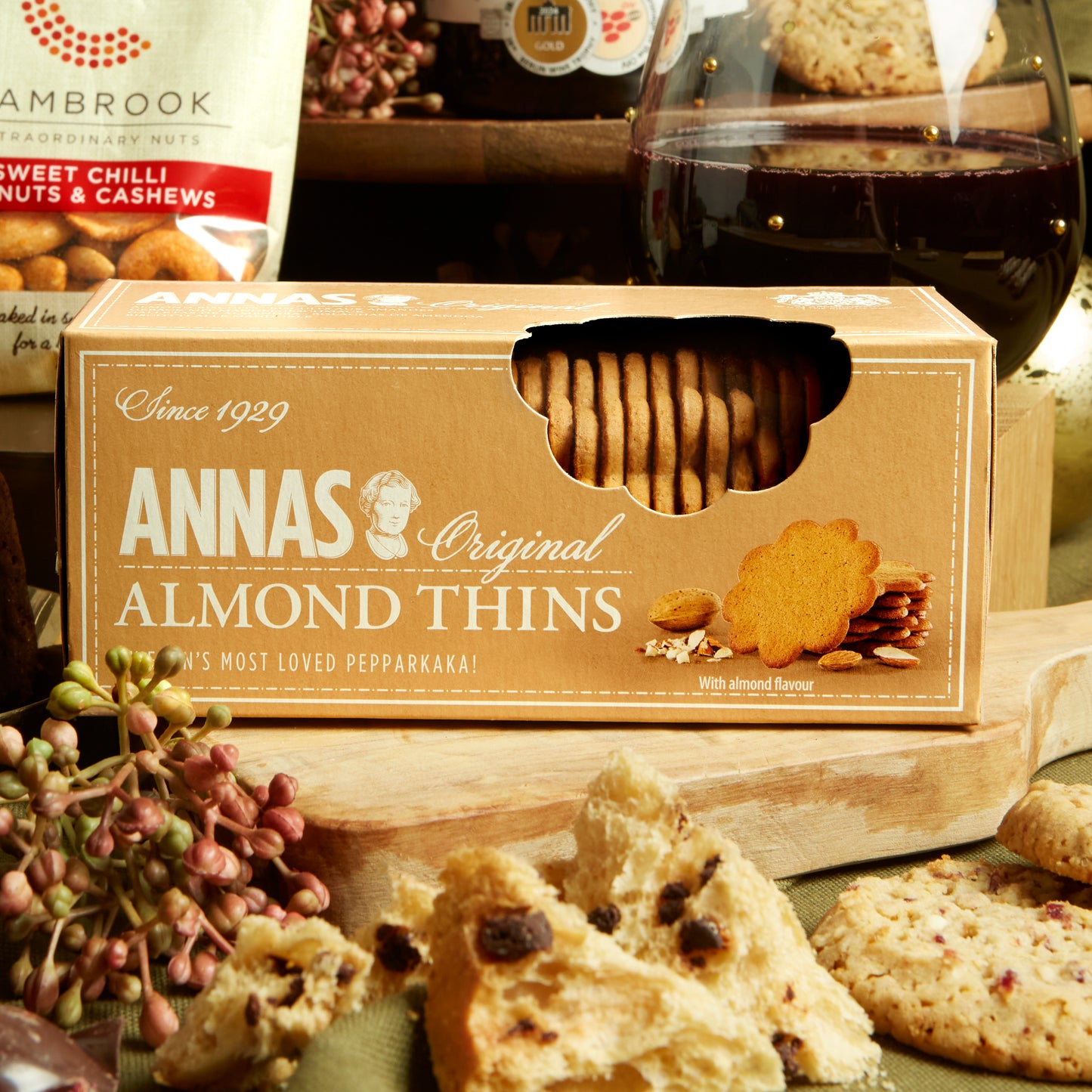 Annas Original Swedish Traditional Almond Thins
