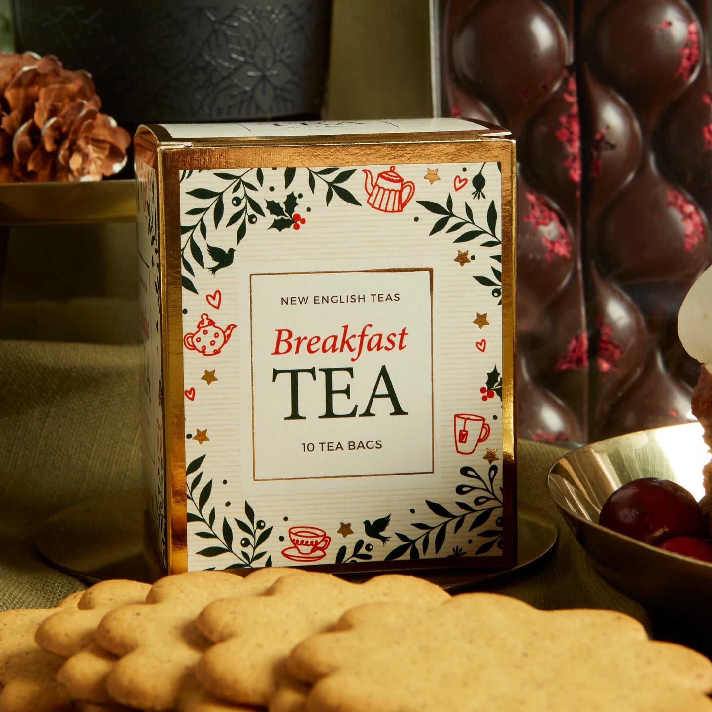New England's Teas Ethically Sourced English Breakfast Tea Box