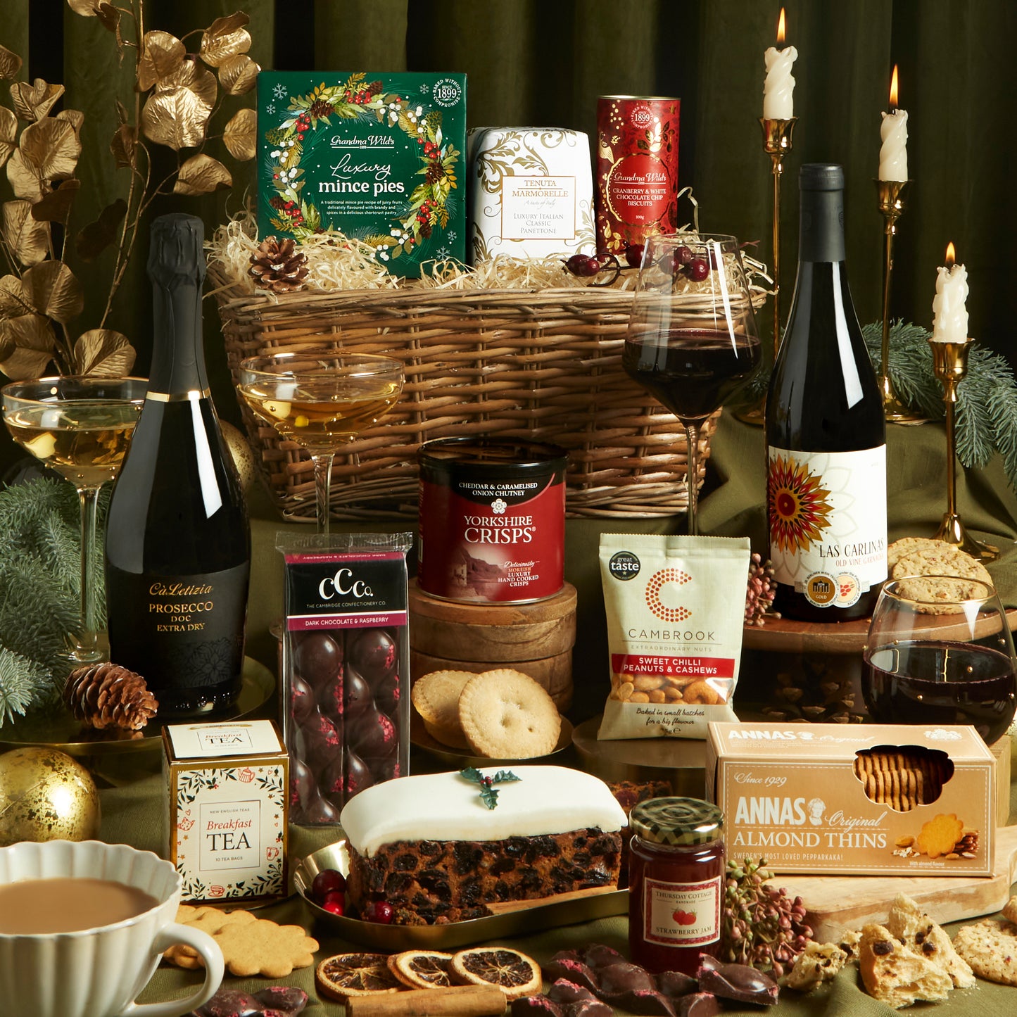 Luxury Winter Wonders Christmas Gift Baskets from hampers.com