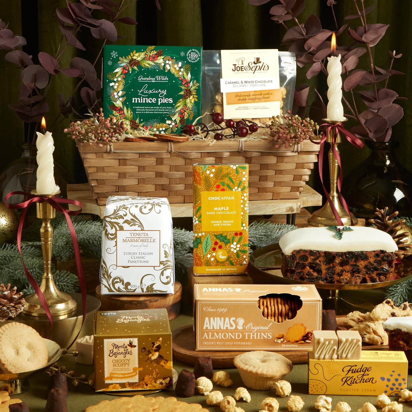 The White Christmas Gift Hamper from hampers.com