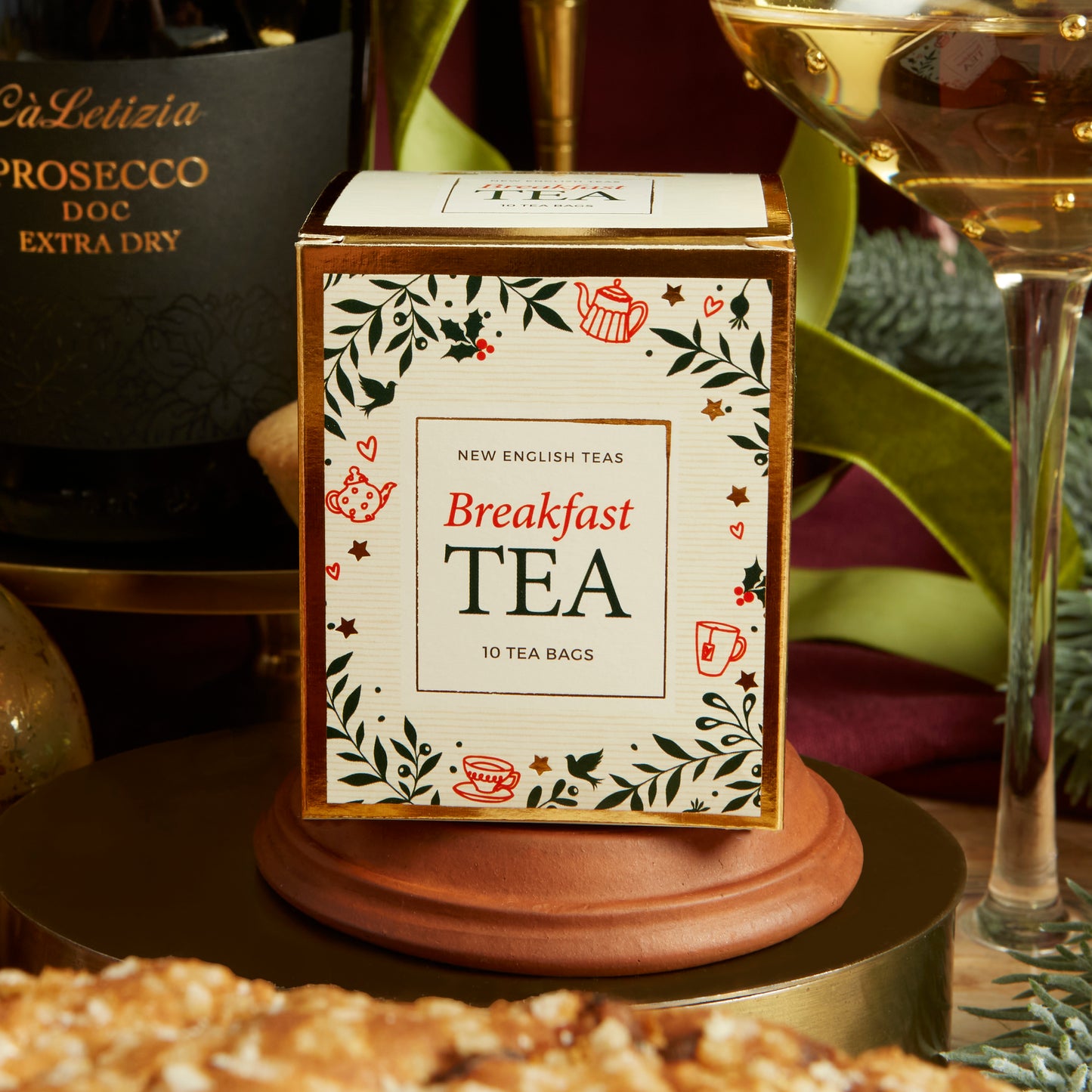 Premium New England Tea Breakfast Tea Christmas Gift Hamper