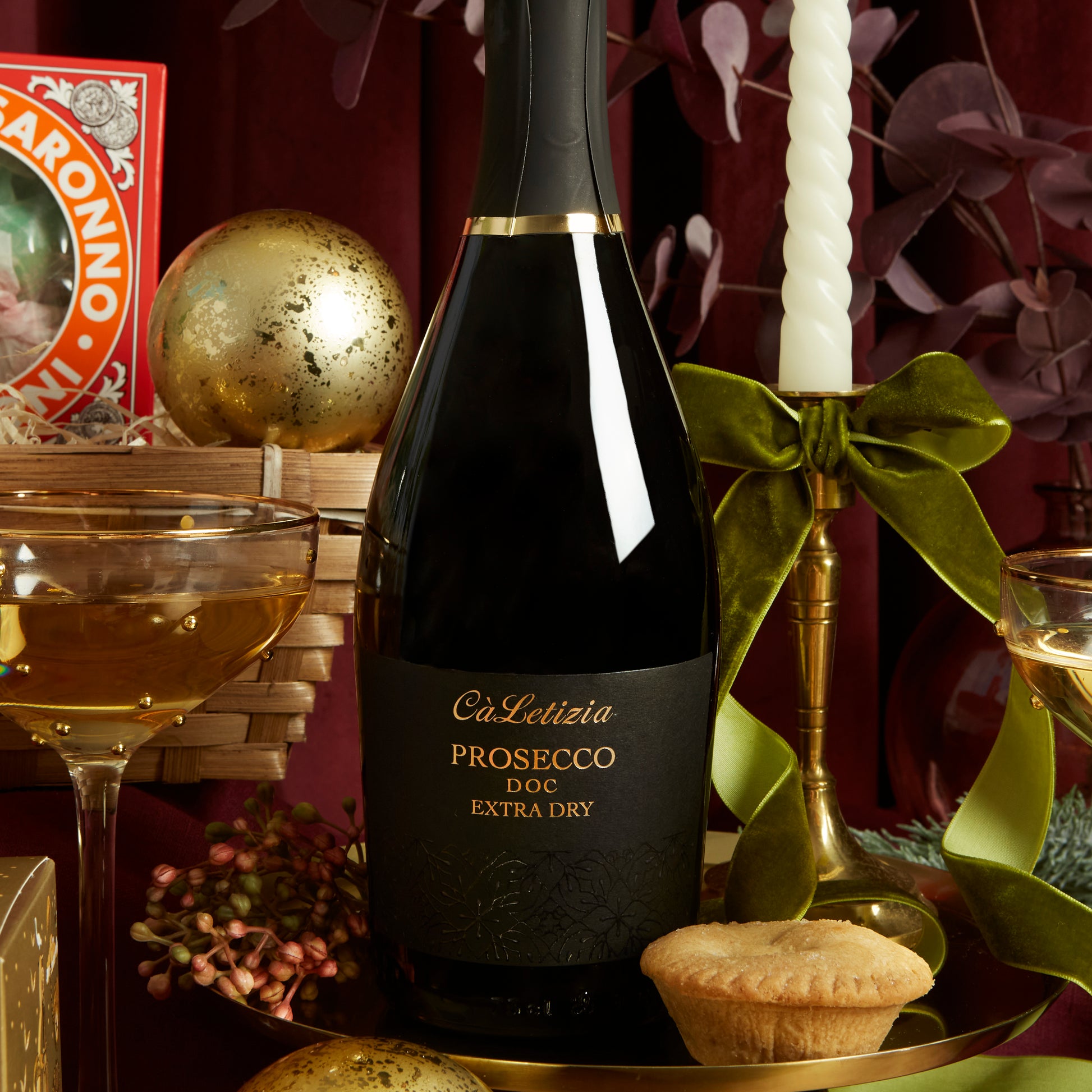 Premium Ca Letizia Italian Prosecco DOC - Christmas Gift Hamper