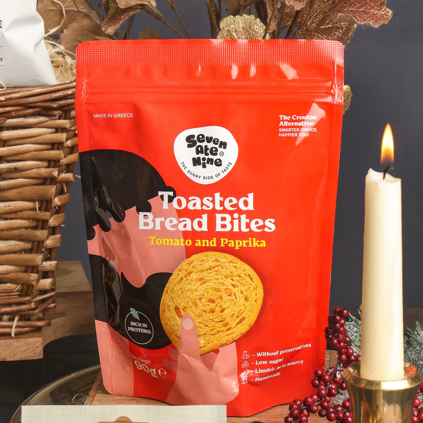 Christmas Eve Wine & Nibbles Gift Basket