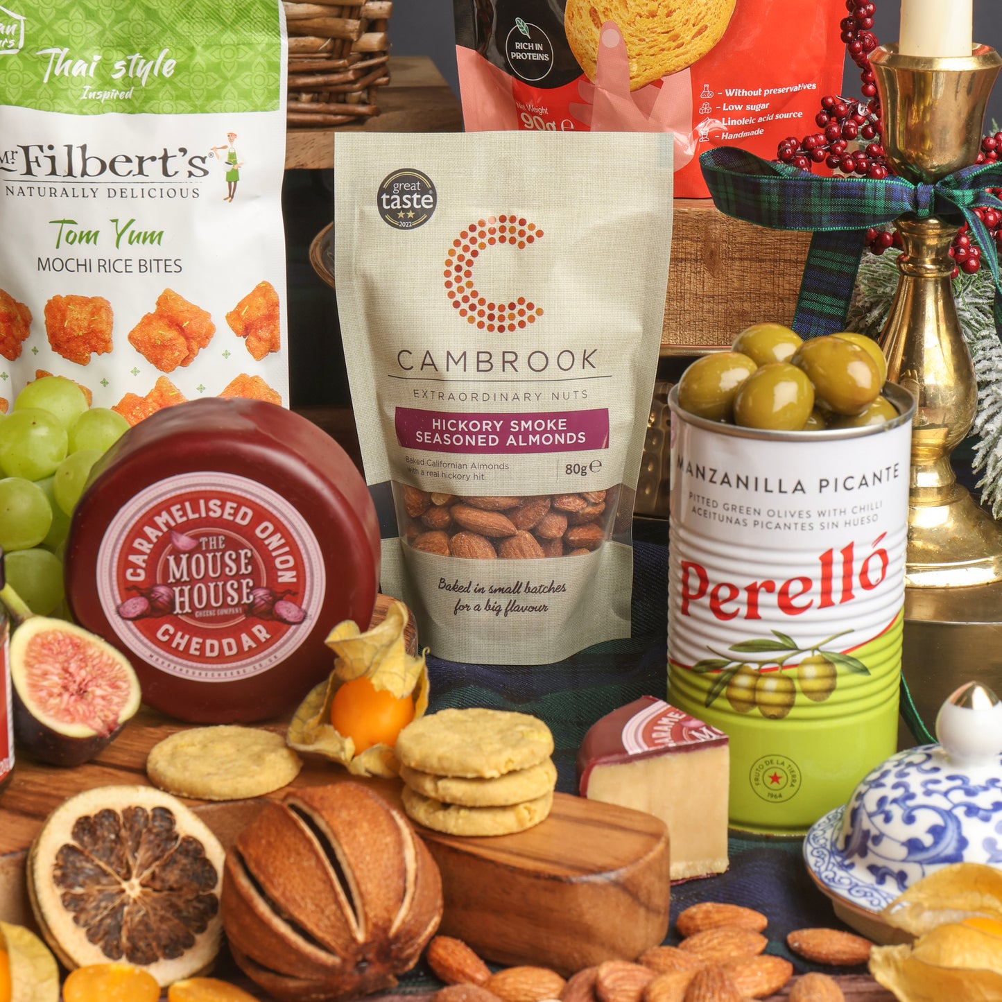 Christmas Eve Wine & Nibbles Gift Basket
