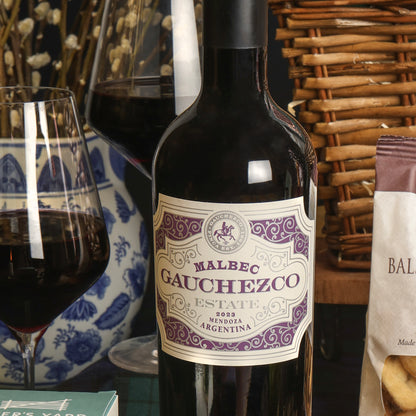 Christmas Eve Wine & Nibbles Gift Basket
