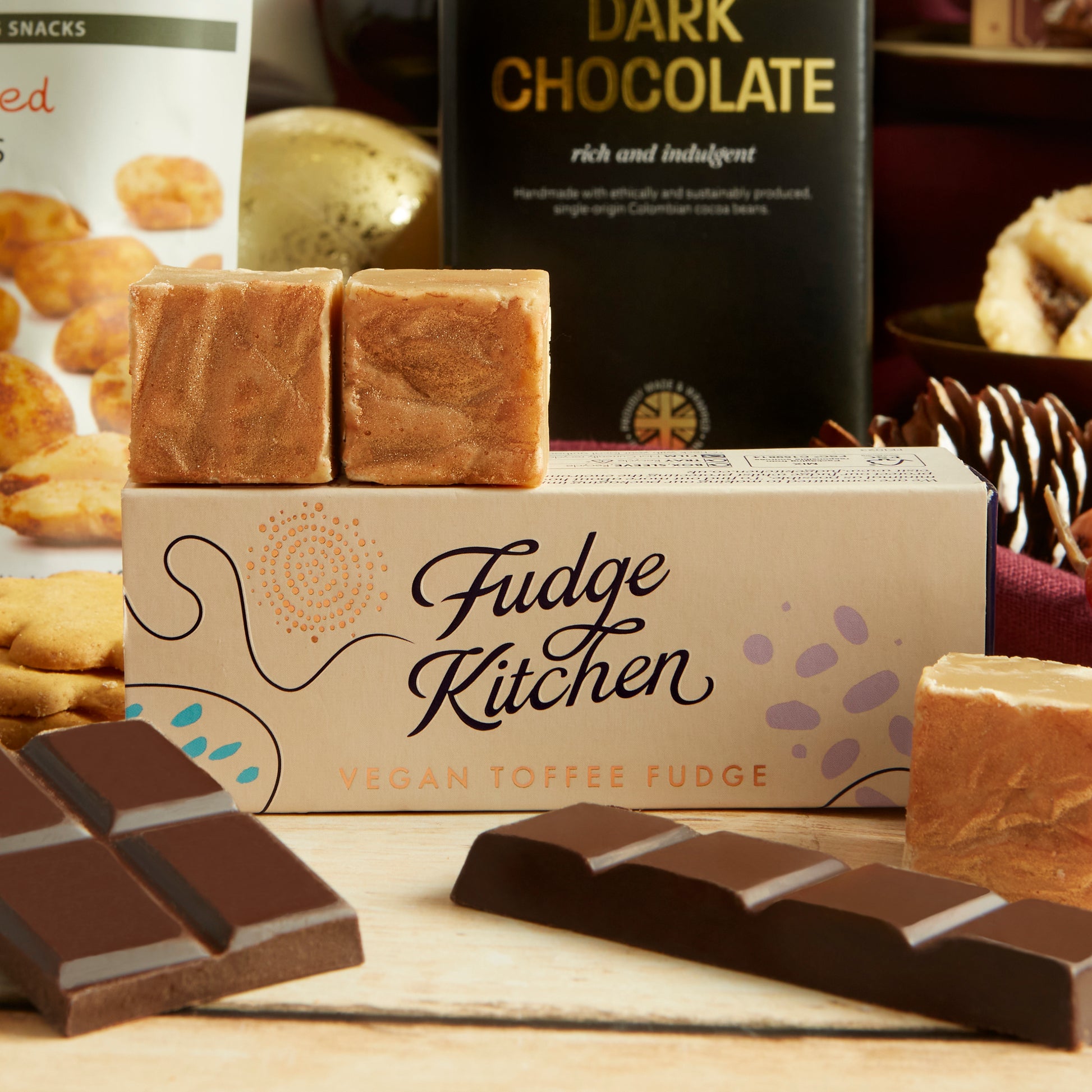 Fudge Kitchen's Handmade Vegan Toffee Fudge