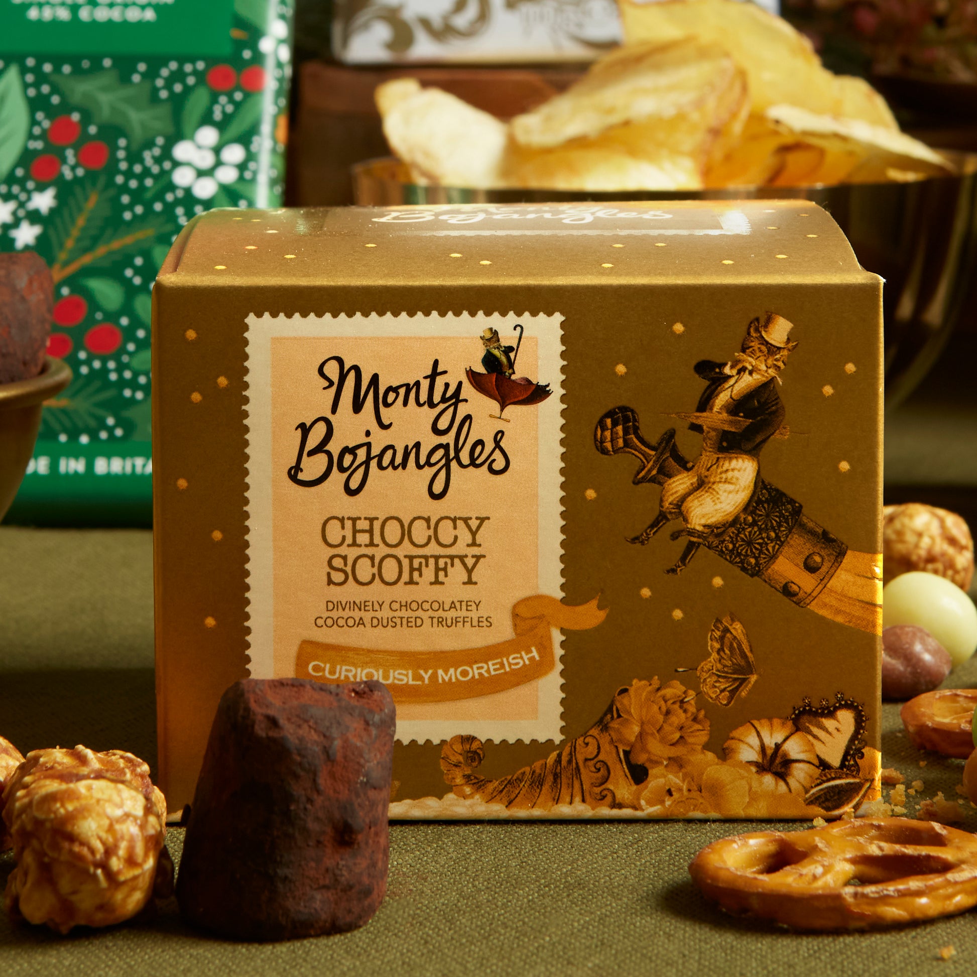 Great Taste Award Winning Monty Bojangles Indulgent Chocolate Truffles