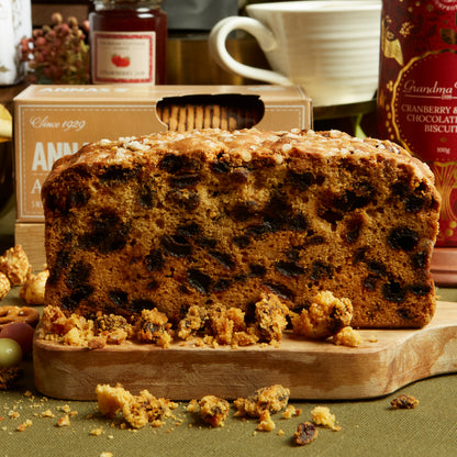 Indulgent and Moist Spiced, Alcohol Free, Fruit Cake for Christmas 