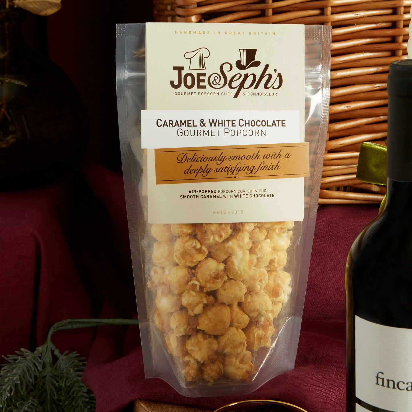 Joe and Sephs Caramel and White chocolate popcorn