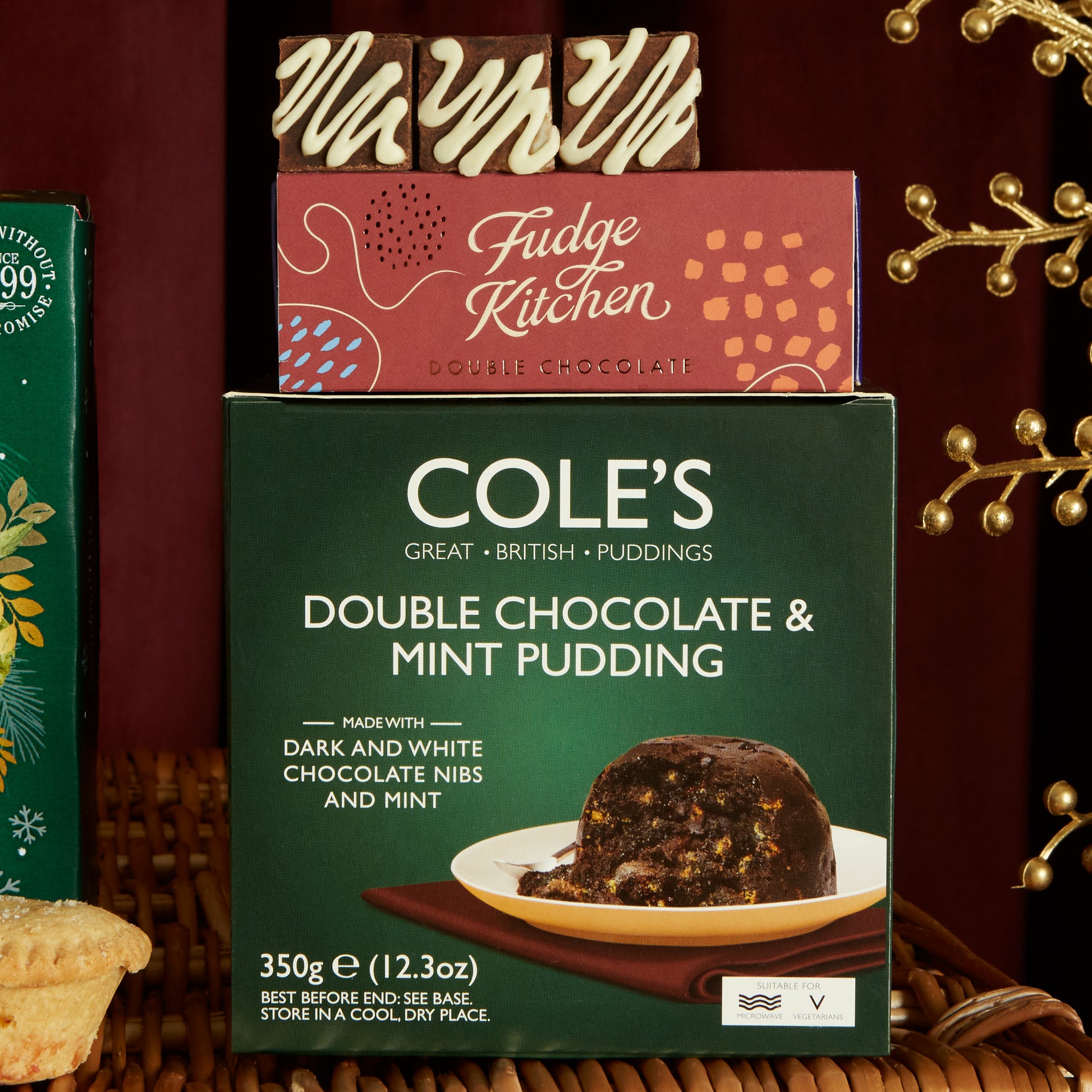 Cole's Great British Puddings chocolate & Mint Pudding