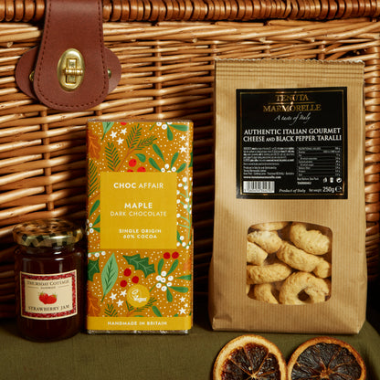 Italian Gourmet Taralli, Choc Affair Artisanal Choc & Handmade Strawberry Jam