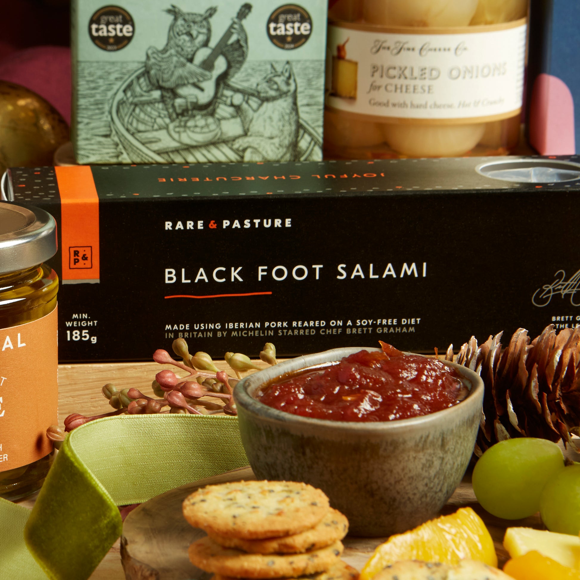 Rare and Pasture Black Foot Salami