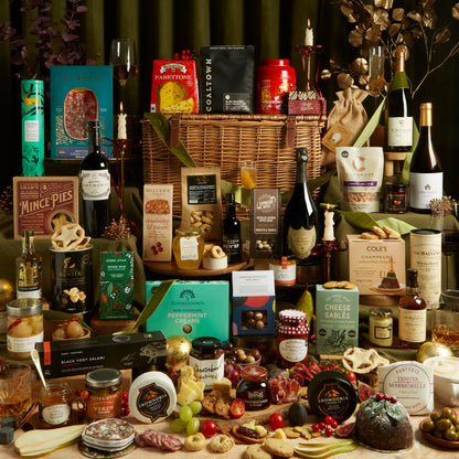 The Ultimate Luxury food & Drinks Christmas gift hamper