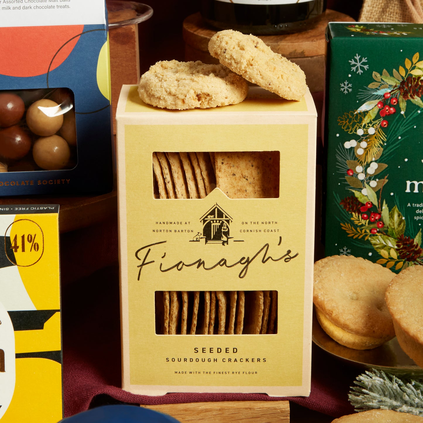 Seeded Sourdough Crackers from Fionagh's
