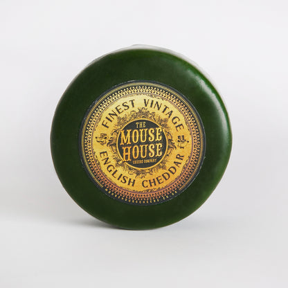Main image of 200g Vintage English Cheddar by The Mouse House Cheese Company, part of luxury gift hampers from hampers.com UK