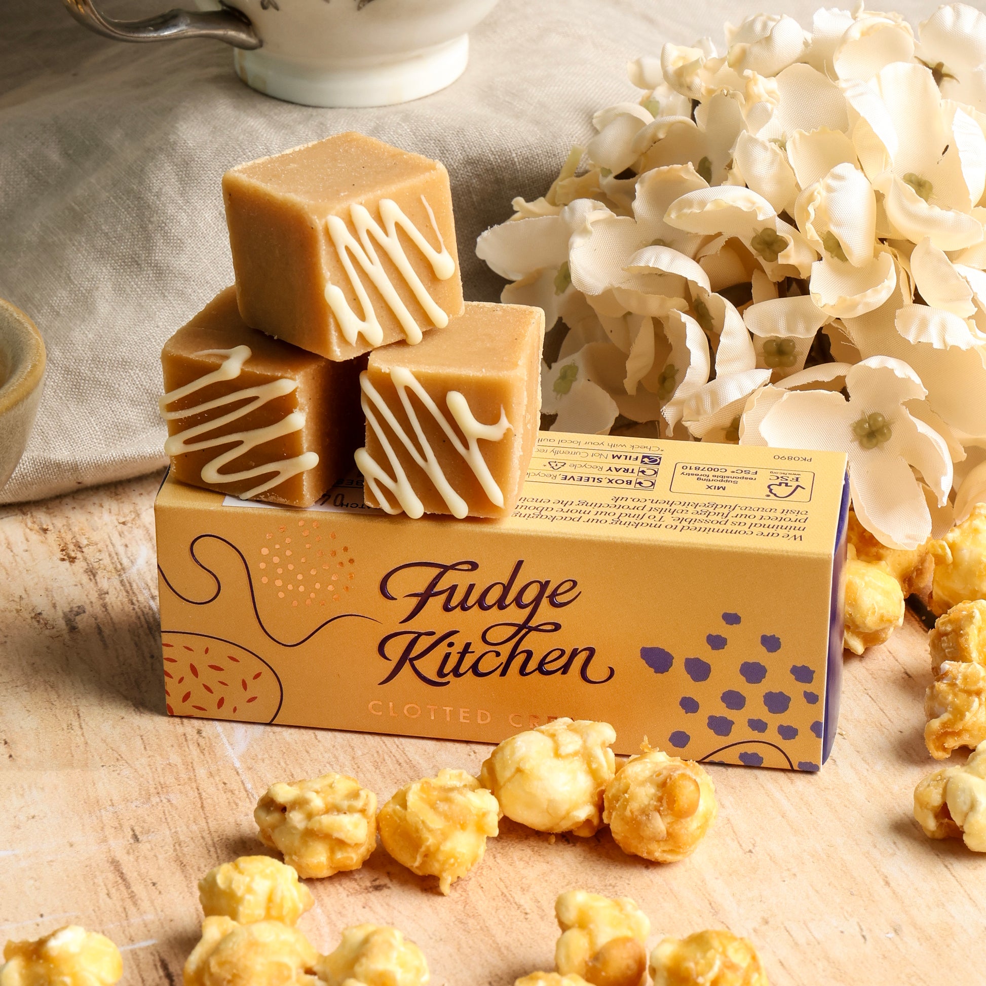 Close up of products in Sweet & Savoury Delights Hamper, a luxury gift hamper from hampers.com UK