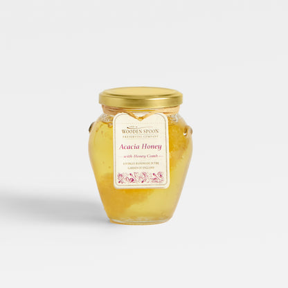 Image of Acacia Honey with Cut Comb, part of luxury gift hampers from hampers.com UK