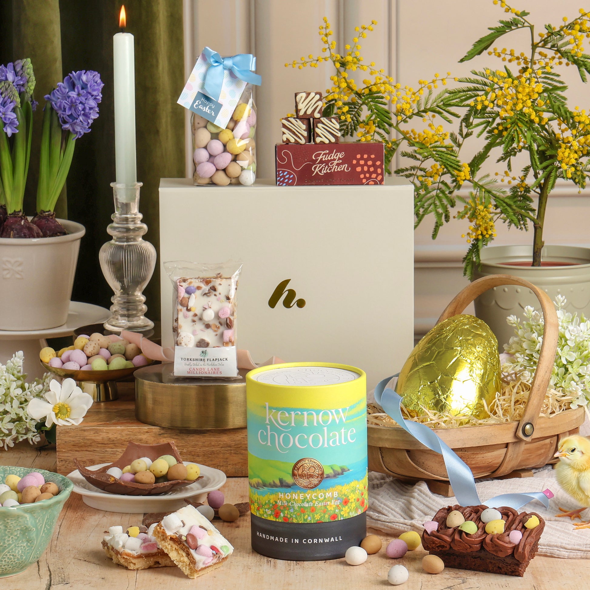 Main image of Easter Egg Gift Box, a luxury gift hamper from hampers.com UK