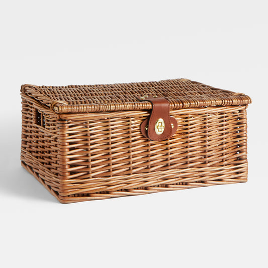 SMALL 17" Wicker Hamper (430x290x180