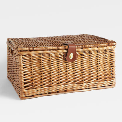 MEDIUM 21" Wicker Hamper (540x380x230)