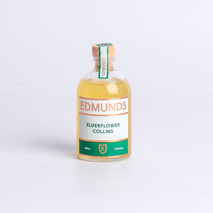Image of 100ml Elderflower Collins Cocktail by Edmunds, part of luxury gift hampers from hampers.com UK