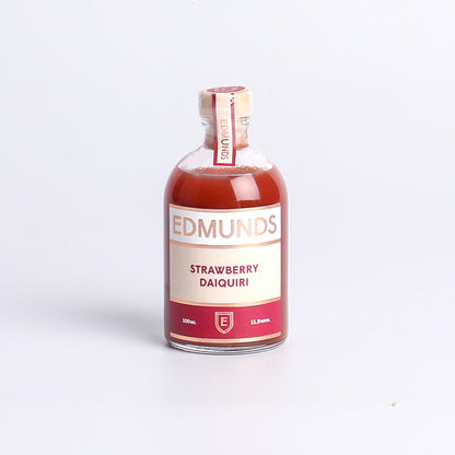 Image of 100ml Strawberry Daiquiri Cocktail by Edmunds, part of luxury gift hampers from hampers.com UK