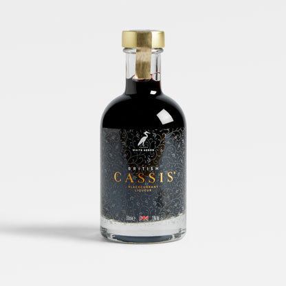 British Cassis Blackcurrant Liqueur by White Heron