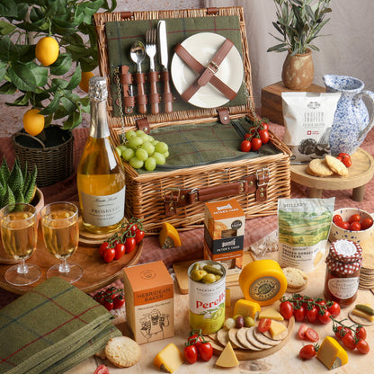 Main image of Prosecco Picnic Hamper, a luxury gift hamper from hampers.com UK