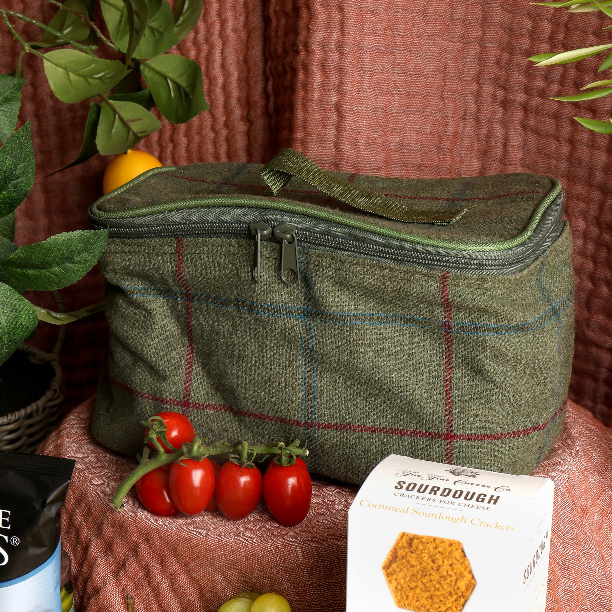 Main image of The Ploughmans Picnic Hamper, a luxury gift hamper from hampers.com UK