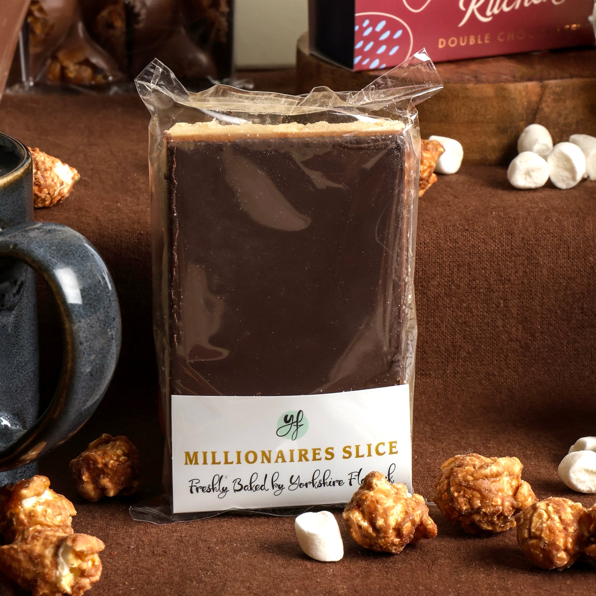 Image of components in The Classic Chocolate Hamper, a luxury gift hamper from hampers.com UK