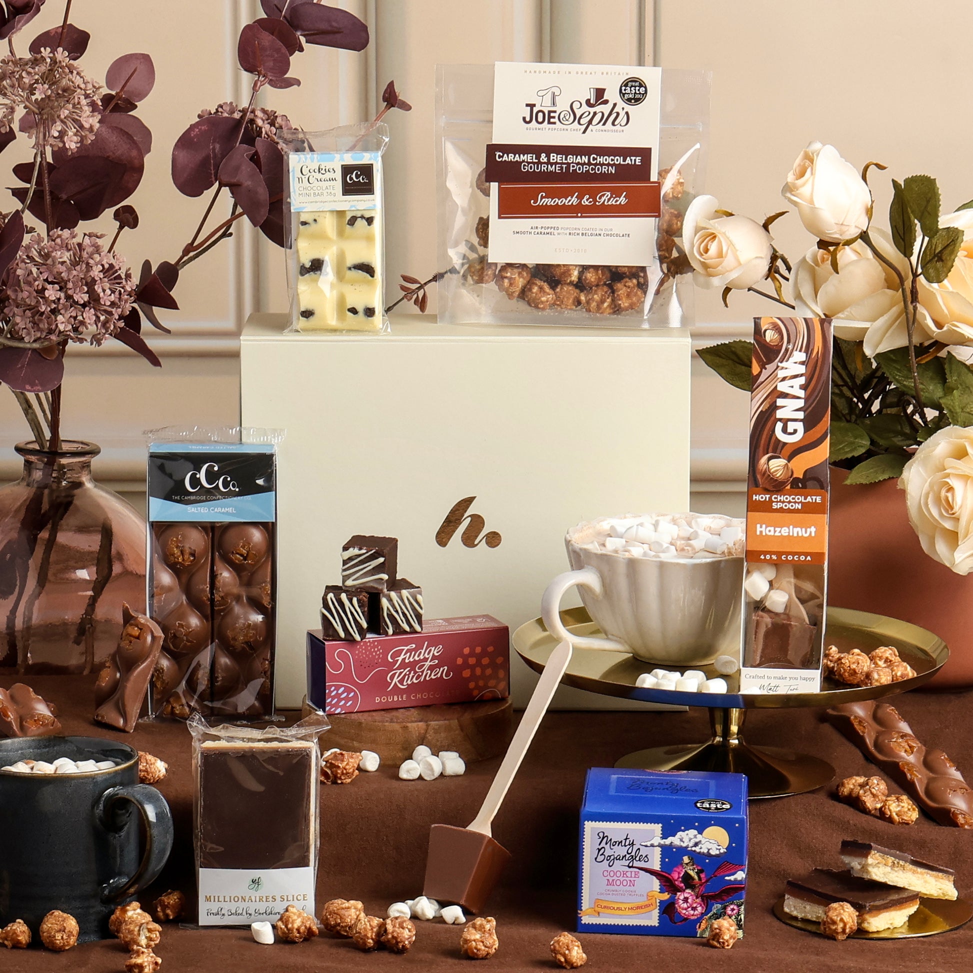 Main image of The Classic Chocolate Hamper, a luxury gift hamper from hampers.com UK