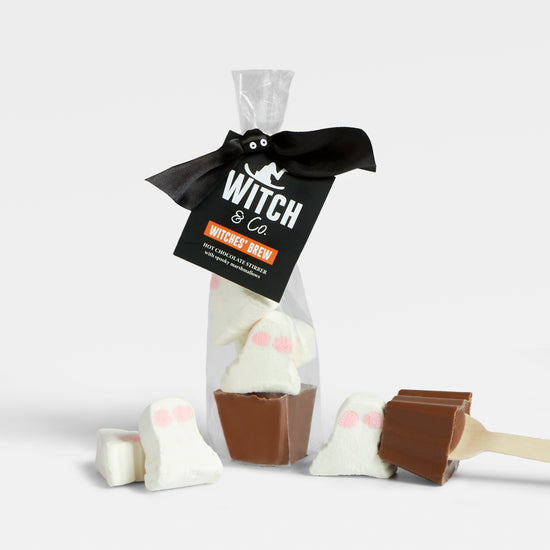 Witches' Brew Hot Chocolate Stirrer by The Cambridge Confectionery Company