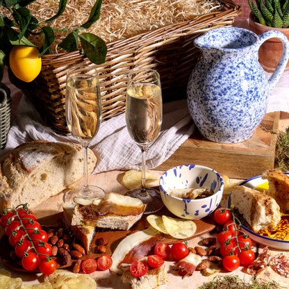 Main image of Sparkling Wine & Charcuterie Hamper, a luxury gift hamper from hampers.com UK