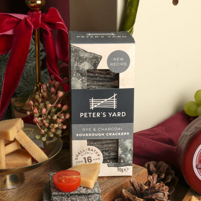 Products in Classic Wine & Cheese Gift Box, a luxury gift hamper from hampers.com UK