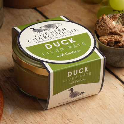 Close up of products in Wine, Cheese & Pâté Gift Hamper, a luxury gift hamper from hampers.com UK