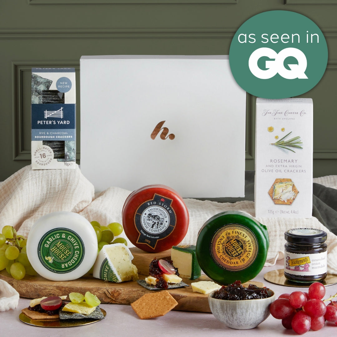 Main image of The Cheese Lovers Hamper, a luxury gift hamper from hampers.com UK