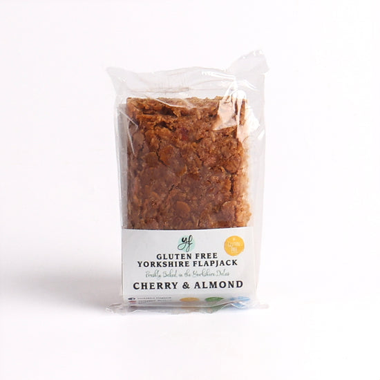 85g Gluten Free Cherry & Almond Flapjack by Yorkshire Flapjack