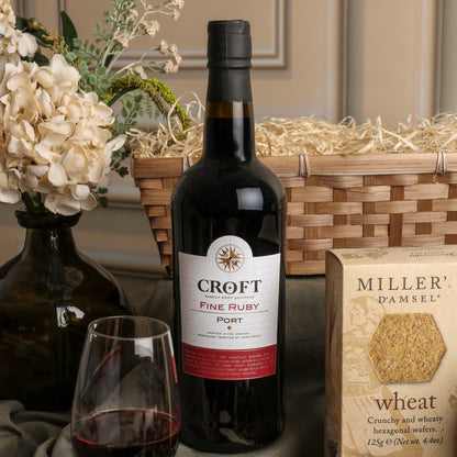 Luxury Port & Cheese Hamper