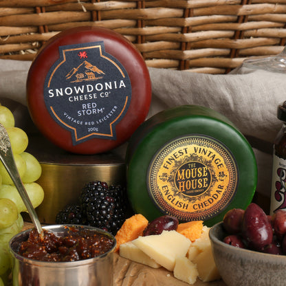 Luxury Wine, Cheese and Rillette Hamper