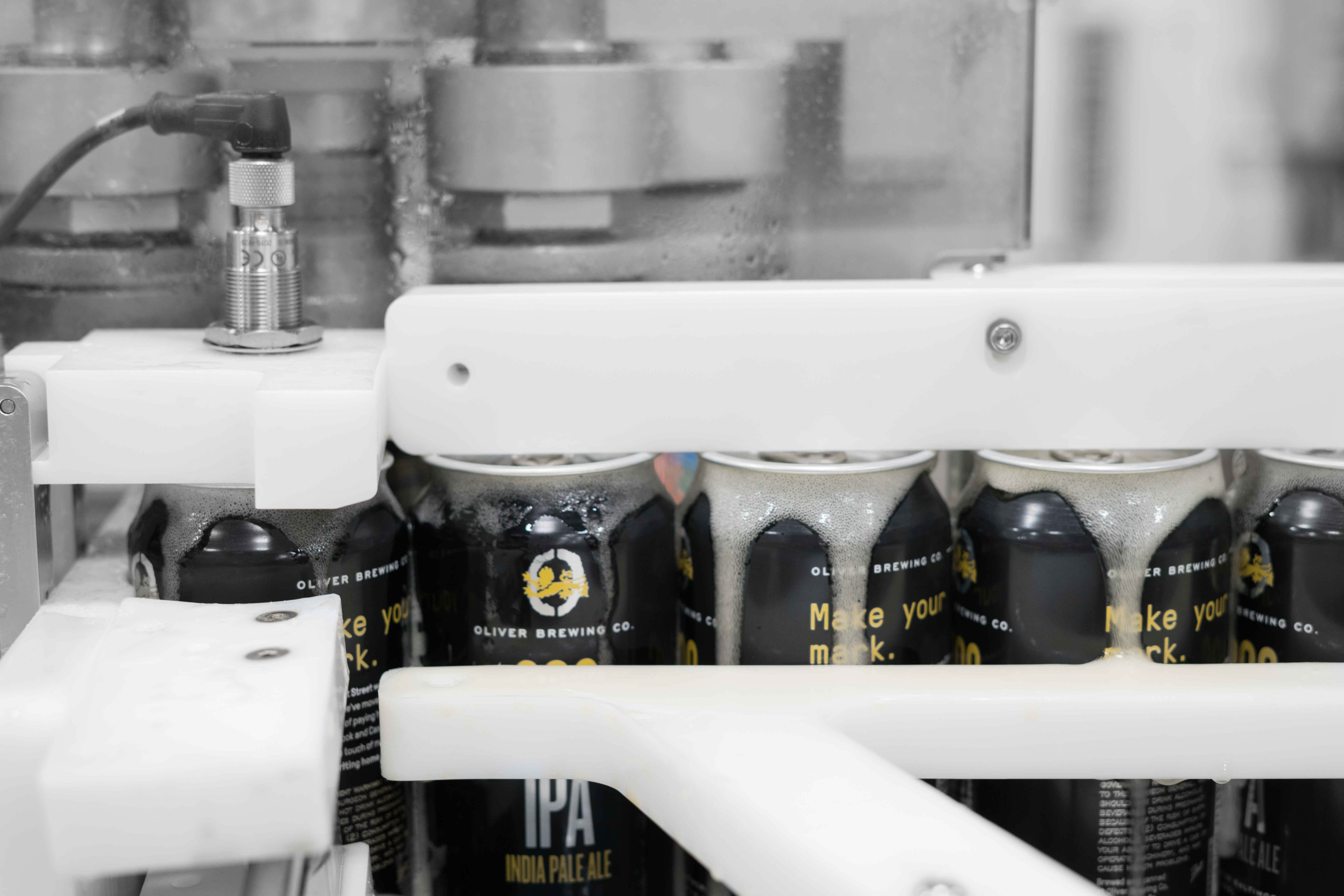 beer canning line