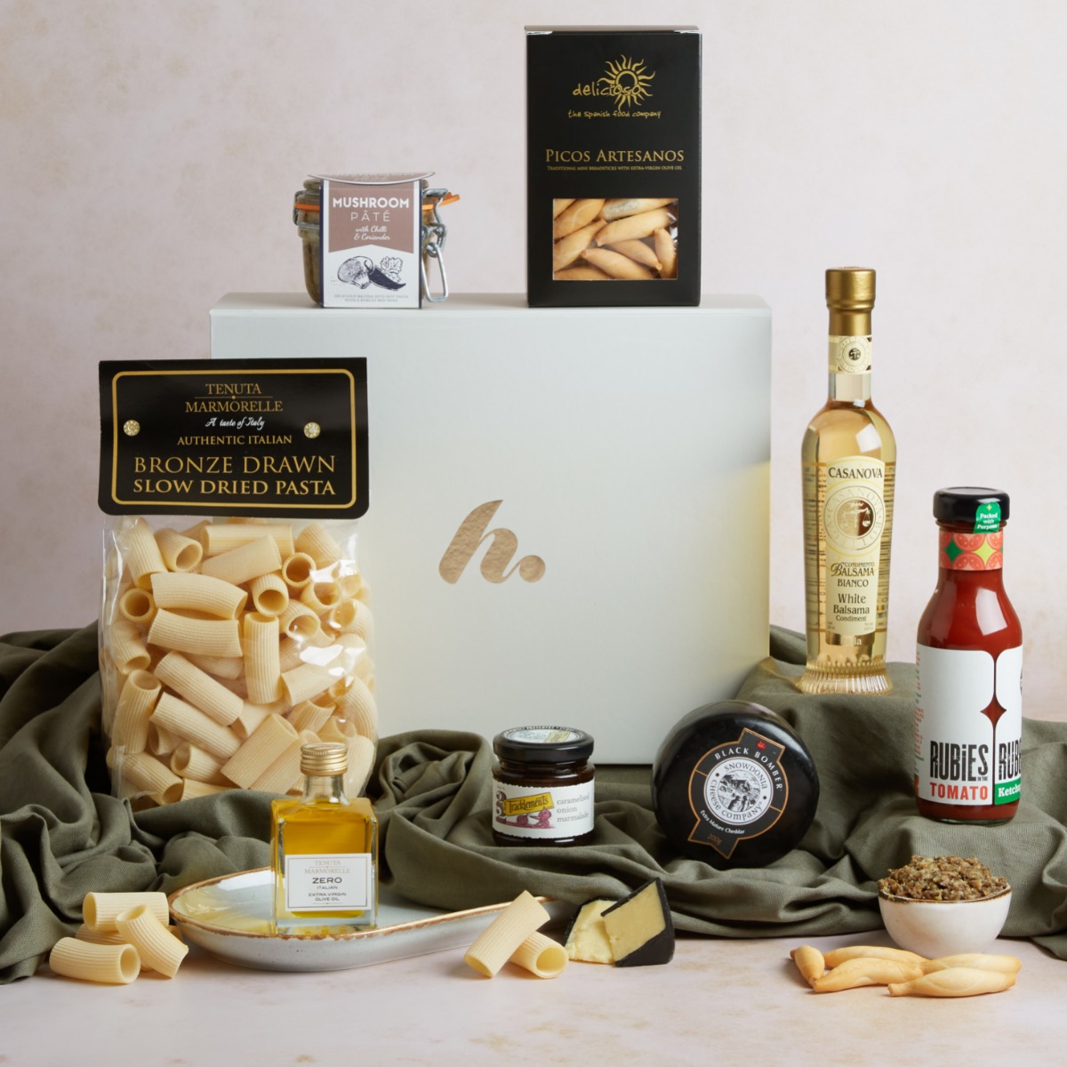 The Kitchen Heroes Gift Box by Celia Brooks Food Gift Hampers UK Hampers.com