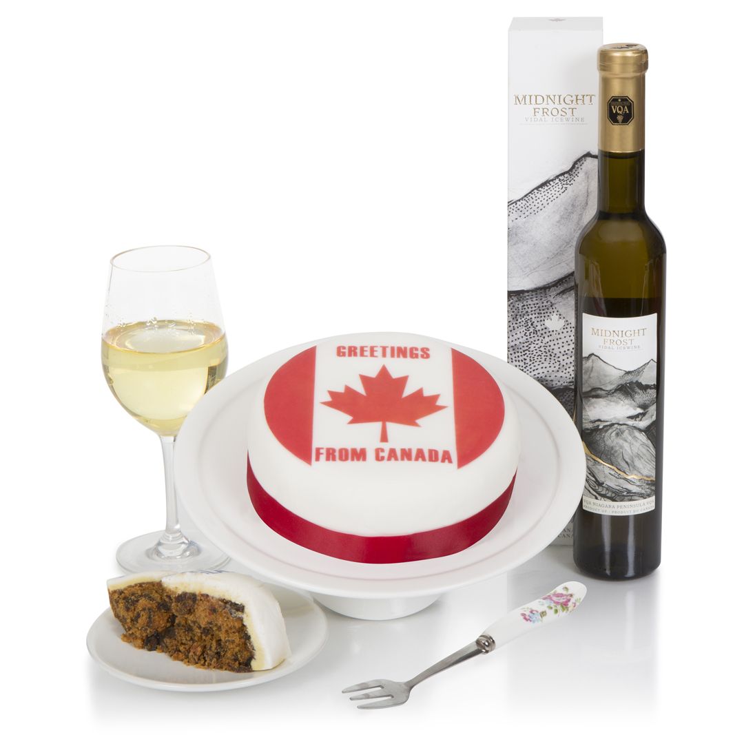 Canadian Ice Wine & Cake