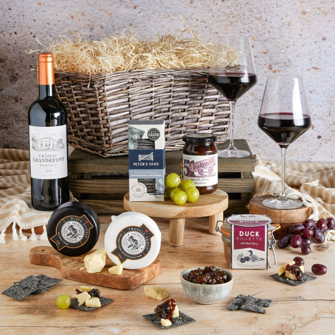 Wine, Cheese & Duck Rillette Gift 