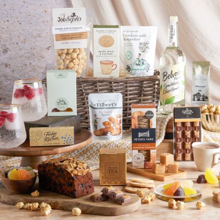 Main image of Alcohol Free Gift Basket, a luxury gift hamper from hampers.com uk