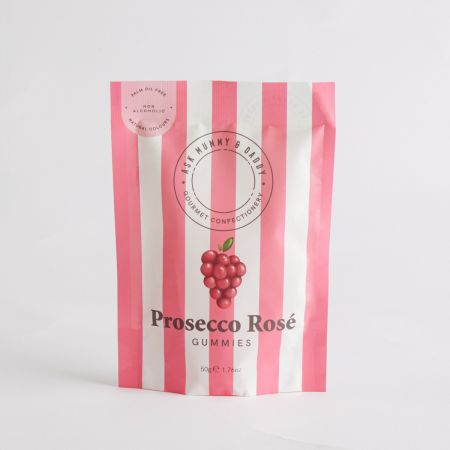 Image of 50g Gin Fizz Gummies by Ask Mummy & Daddy, part of luxury gift hampers at hampers.com uk