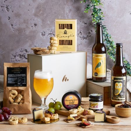 Main Cider & Cheese Hamper, a luxury gift hamper at hampers.com