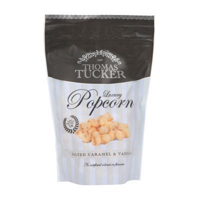 Thomas Tucker Salted Caramel and Vanilla Popcorn 125g