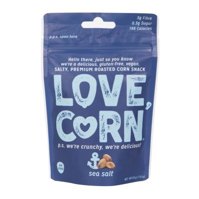 45g Love Corn Sea Salt Roasted Corn Snack