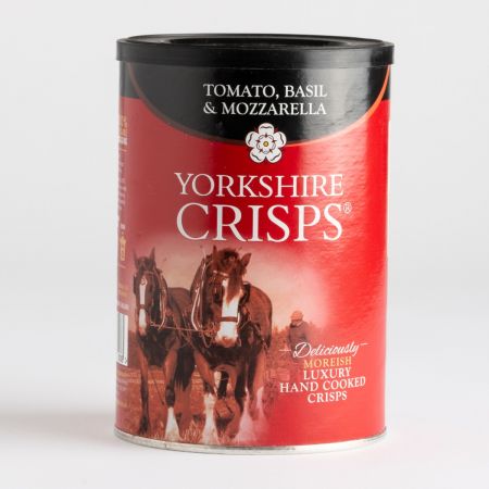 95g Yorkshire Crisps Tomato Basil & Mozzarella